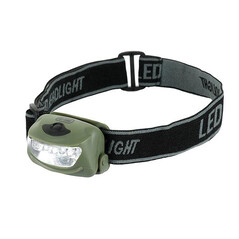 M-Tac headlamp 4+1 LED Prožektorius ant galvos
